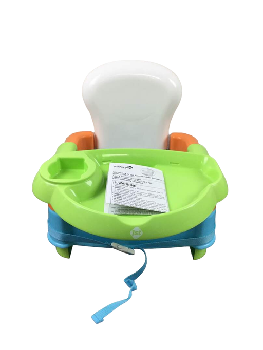 used Safety 1st Sit, Snack, And Go Convertible Booster Seat
