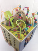 secondhand B. Toys Zany Zoo Wooden Activity Cube