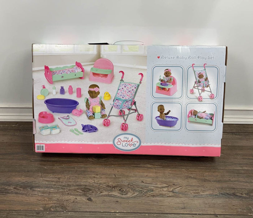 secondhand My Sweet Love Deluxe Baby Doll Playset