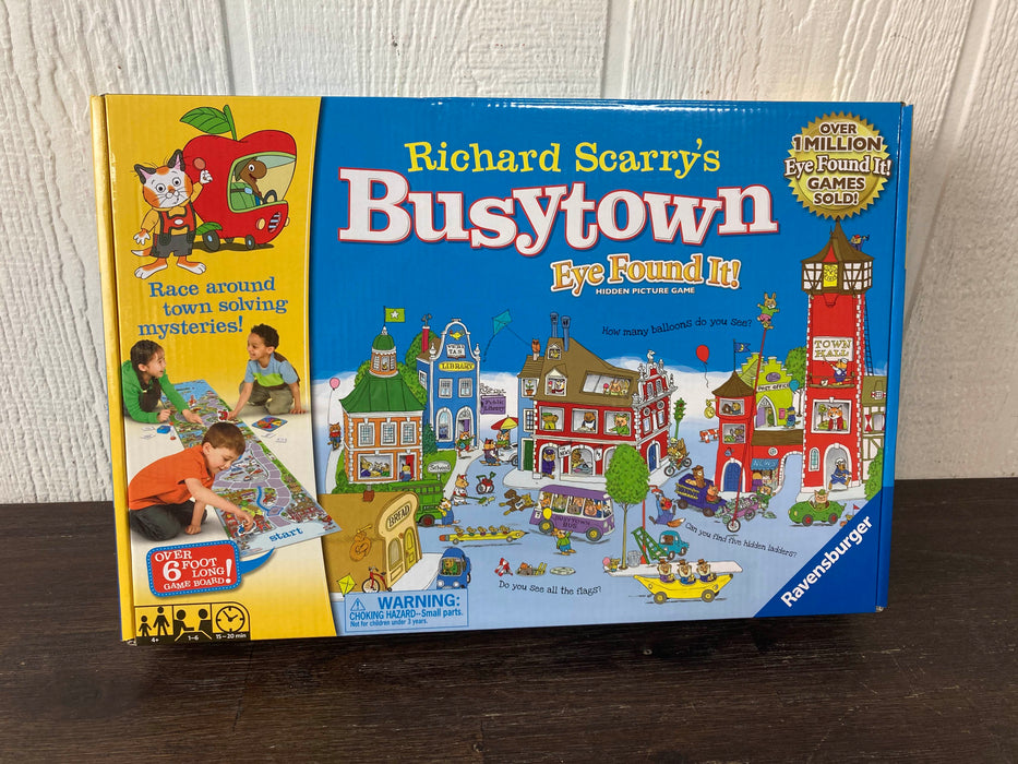 used Wonder Forge Richard Scarry’s Busytown, Eye Found It Game