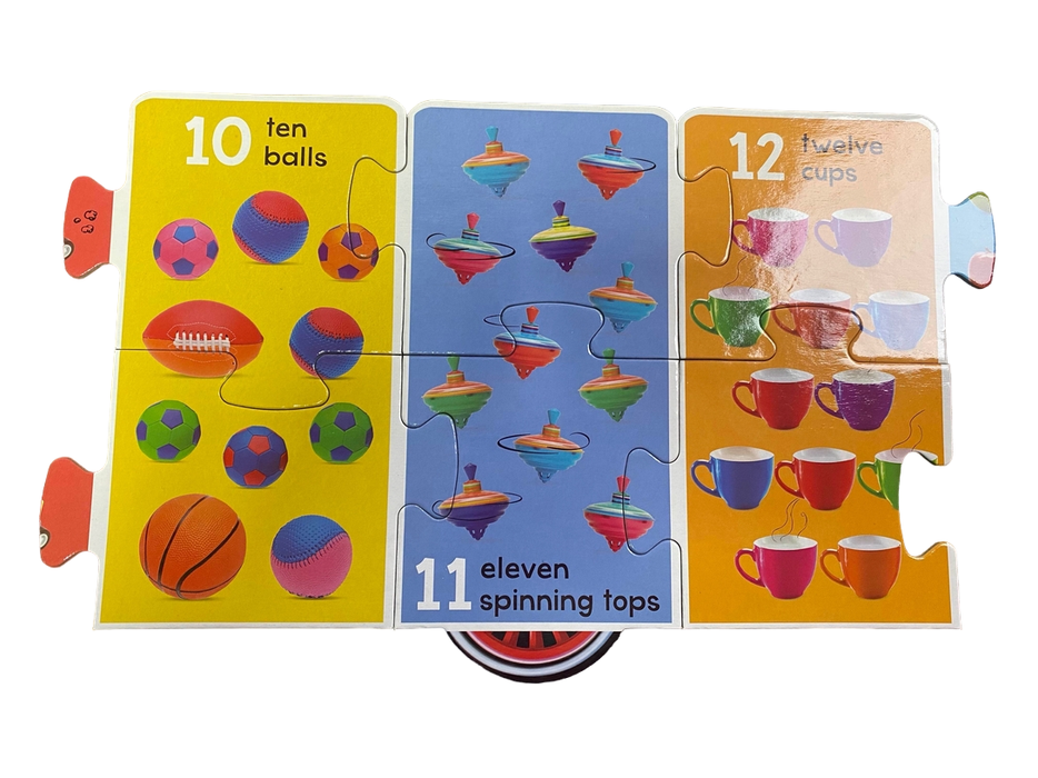 Hinkler Building Blocks Puzzle Train: 123