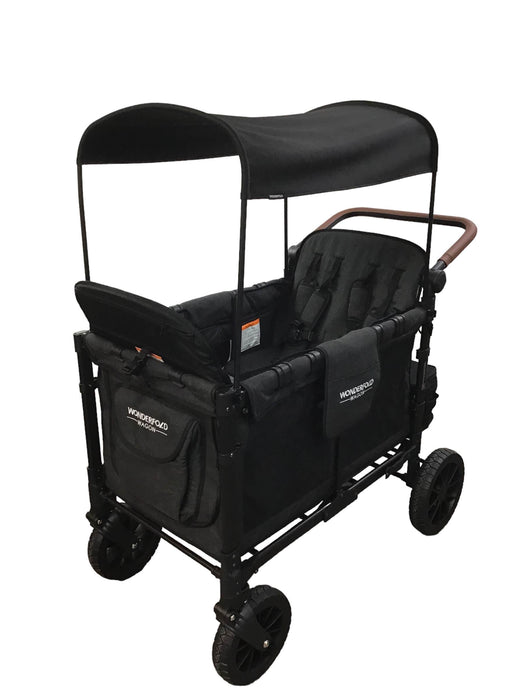 used Wonderfold Wonderfold W4 Luxe Quad Stroller Wagon