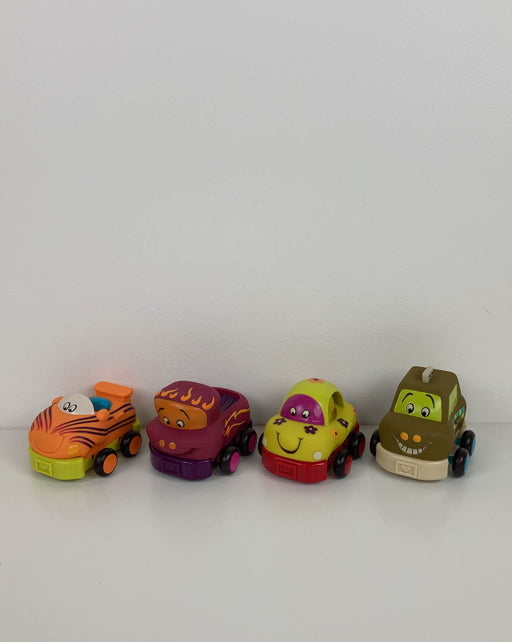 used B. toys Pull Back Toddler Cars Wheeee-ls!