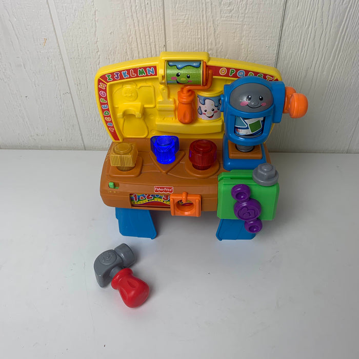 used Fisher Price Laugh & Learning Workbench