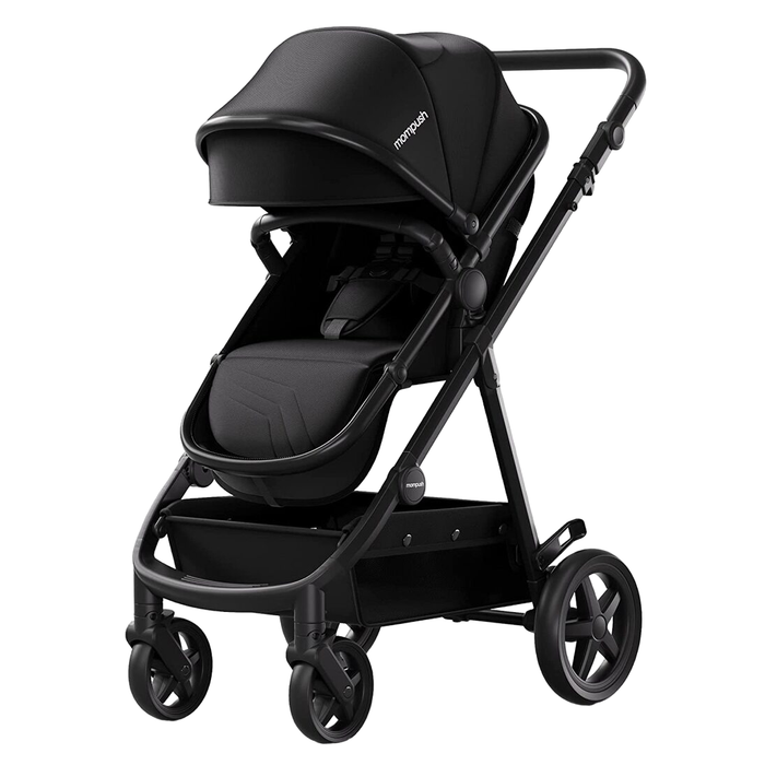 used Mompush Meteor 2 Stroller, Black, 2022