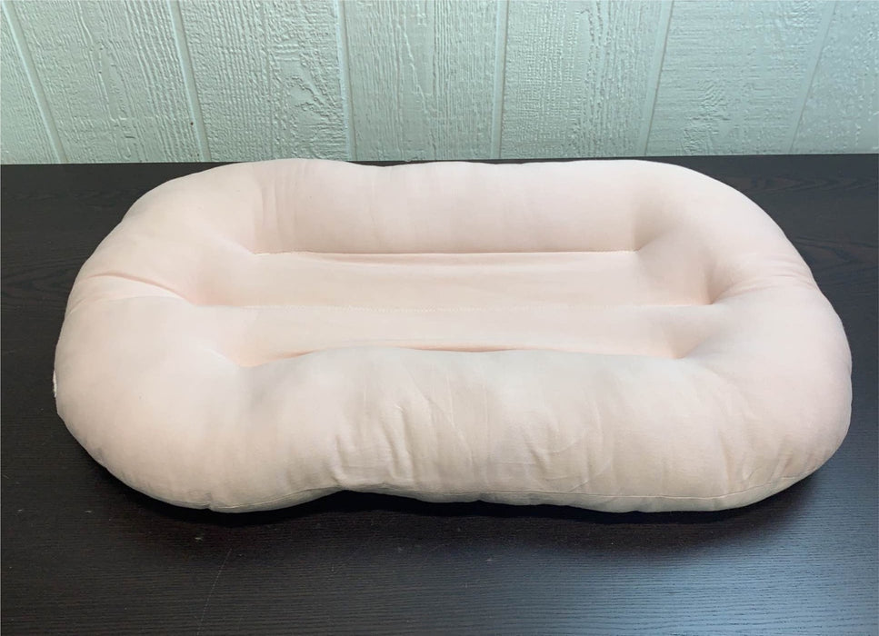 used Snuggle Me Organic Sensory Infant Lounger, Sugar Plum