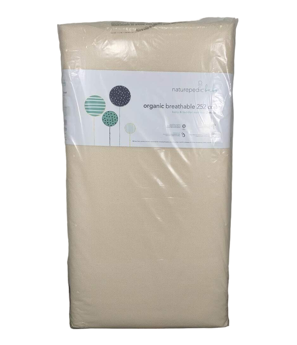 Shop Naturepedic Organic Breathable 252 Coil Baby & Toddler 2 Stage Mattress at GoodBuy Gear