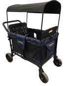 used Wonderfold W4 Multifunctional Quad Stroller Wagon, 2020, Noble Navy