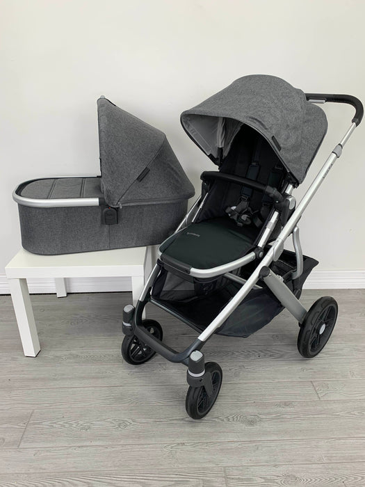 secondhand UPPAbaby VISTA V2 Stroller, 2020, Jordan (Charcoal Melange)