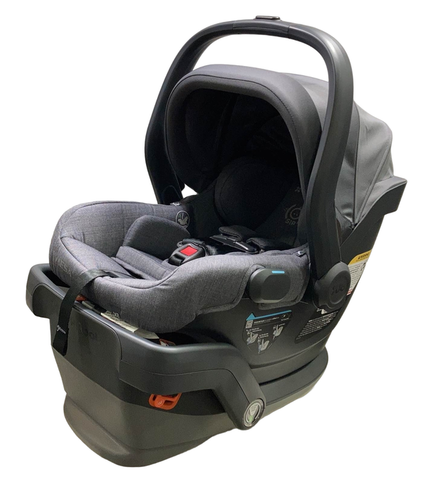 used UPPAbaby MESA V2 Infant Car Seat, 2023, Charcoal Melange Merino Wool)