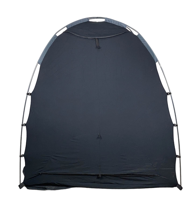 SlumberPod 3.0 Sleep Canopy with Fan, Black with Gray Accents