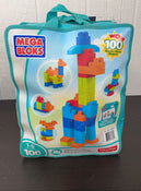 used Fisher Price Mega Blocks Endless Building Bag 100 Pieces