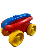 secondhand Mega Bloks Block Scooping Wagon With Mega Bloks