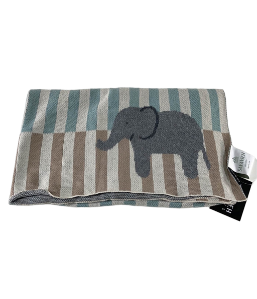 Shop Safavieh Throw Blanket, Beige/Teal at GoodBuy Gear