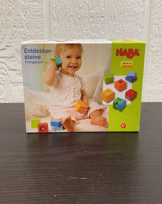 used HABA Wooden Discovery Blocks