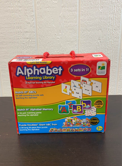 used The Learning Journey Alphabet Learning Library