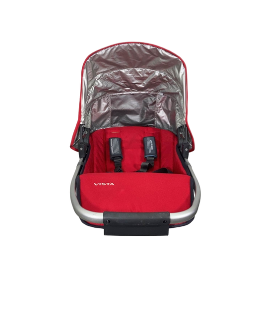 used UPPAbaby VISTA RumbleSeat, Pre-2015, Denny (Red Melange), 2014