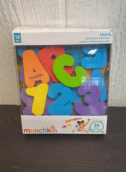 used Munchkin Bath Letters and Numbers