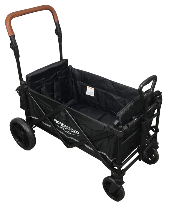 used Wonderfold X2 Push + Pull Double Stroller Wagon, 2023, Black