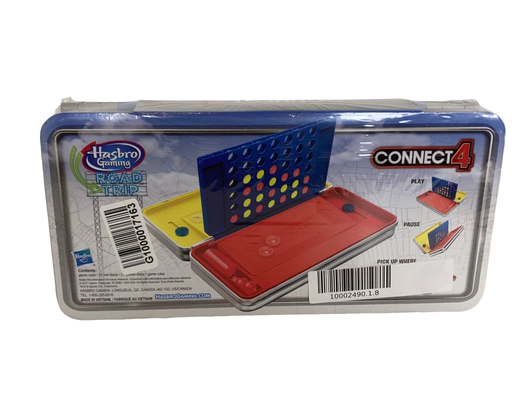 secondhand Hasbro Connect 4 Road Trip Series With Portable Case