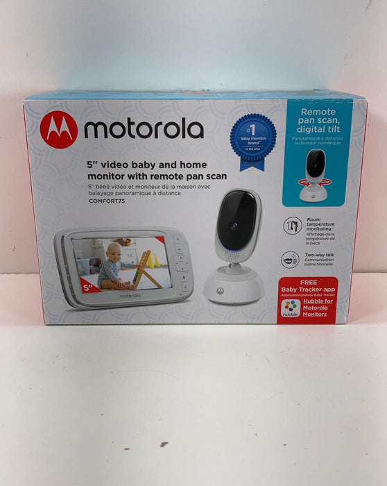 used Motorola Comfort75 5” Video Baby Monitor