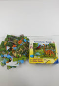 secondhand Ravensburger Super Sized Floor Puzzle, Dinosaur Pals