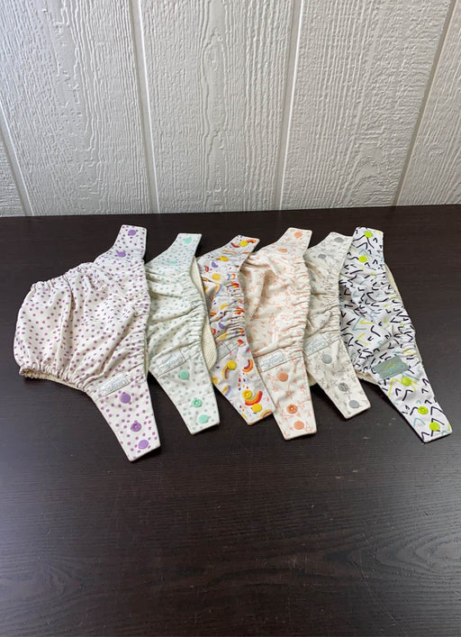 used BUNDLE GroVia Cloth Diapers, -Hybrid Diaper Shells