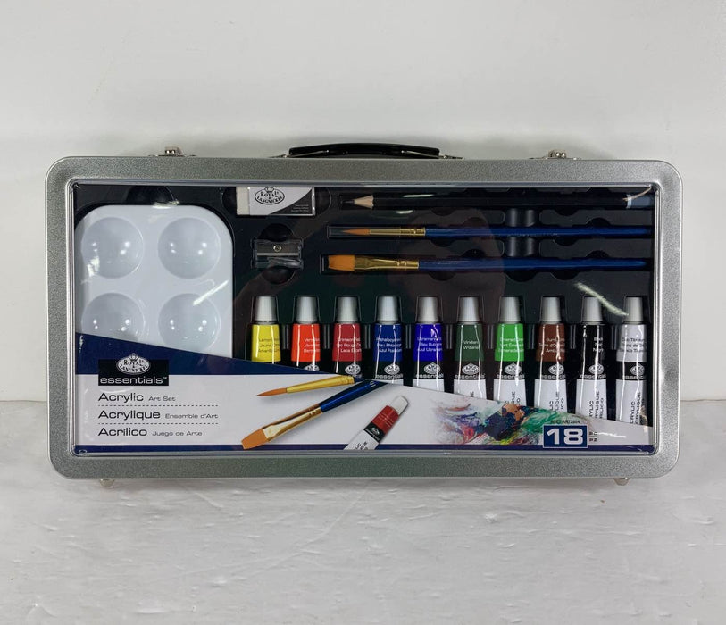 used Royal & Langnickel 18-Piece Acrylic Paint Set