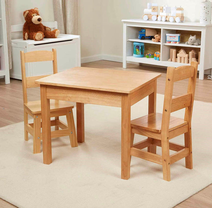 used Melissa & Doug Wooden Table & Chairs