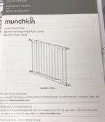 used Munchkin Auto Close Metal Baby Gate