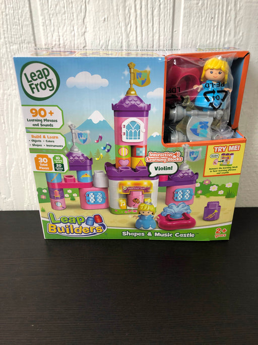 used Leap Frog Leap Builders Shapes and Music Castle