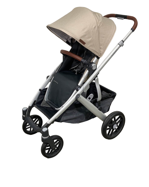 secondhand UPPAbaby VISTA V2 Stroller, 2022, Declan (Oat Melange)