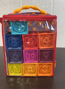 used B. toys One Two Squeeze Blocks