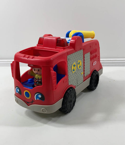 used Fisher Price Little People Lift ‘n Lower Fire Truck