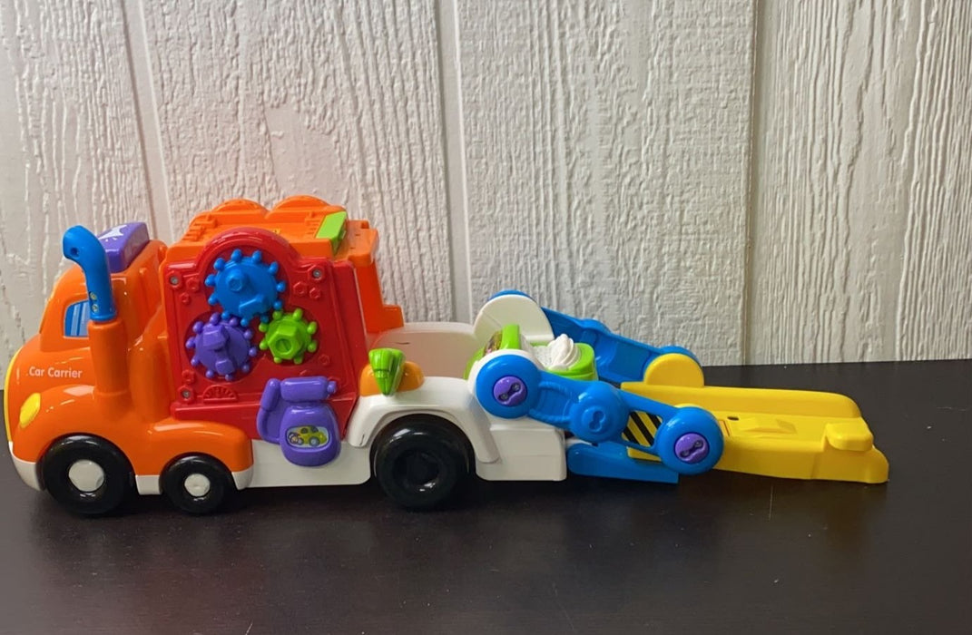 used VTech Go! Go! Smart Wheels Deluxe Car Carrier