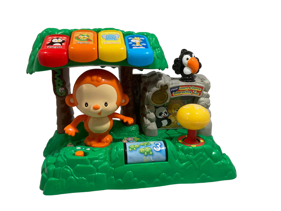 secondhand VTech Learn And Dance Interactive Zoo