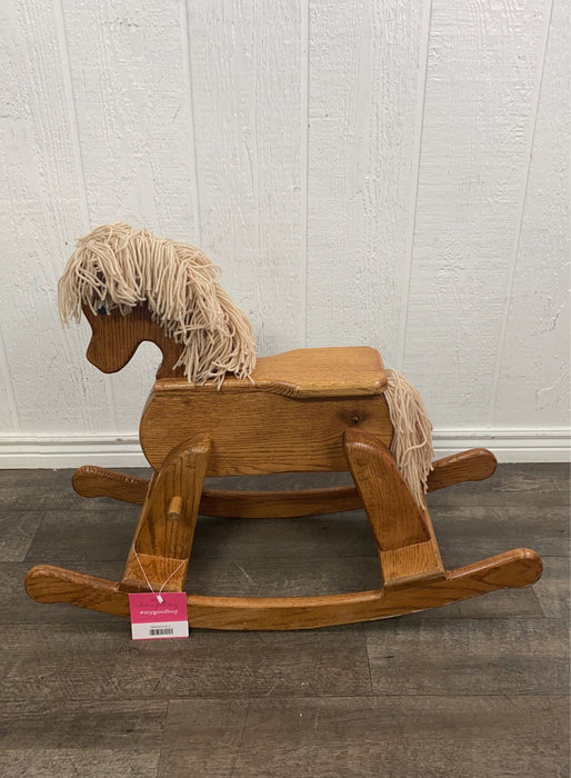 used Wooden Rocking Horse