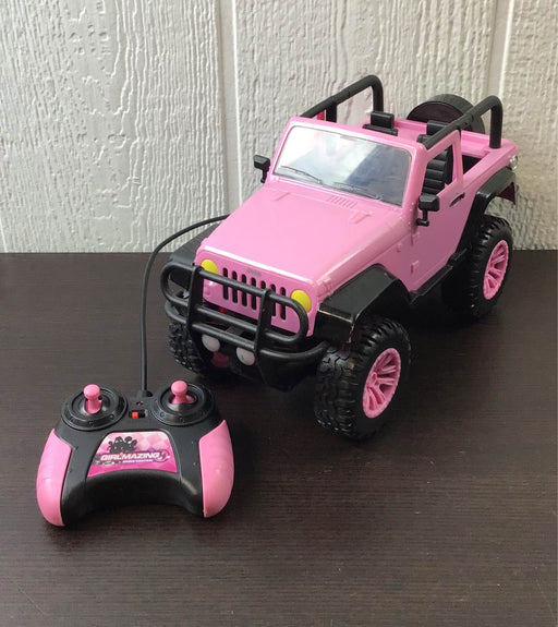 used Jada Toys GIRLMAZING Jeep R/C Vehicle