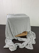 used Solly Baby Wrap, Natural Grey Stripe