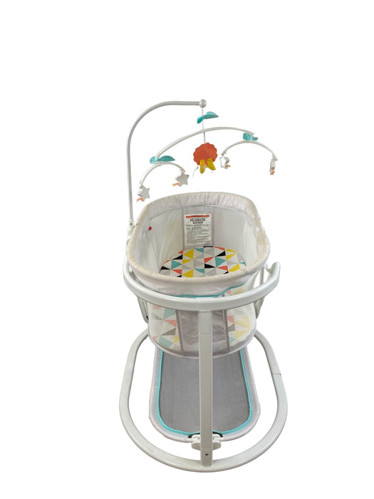 secondhand Fisher Price Smart Connect Soothing Motions Bassinet
