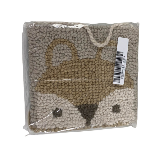 used Crane Baby Handcrafted Wool Wall Hanging, Fox