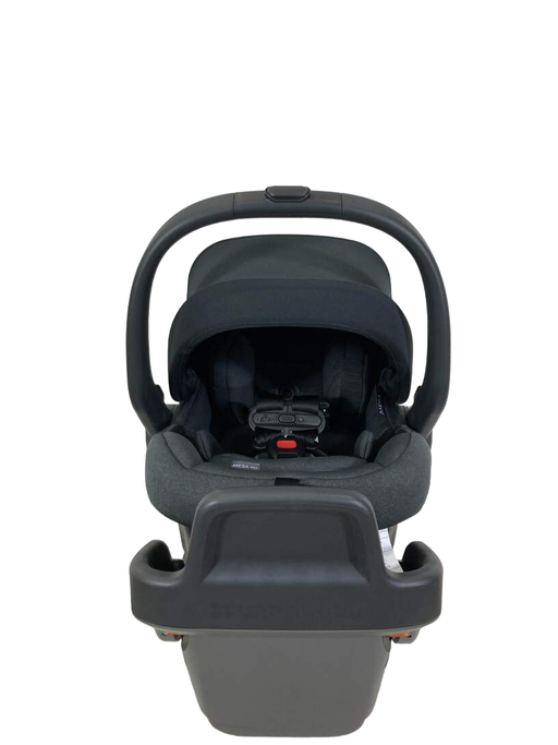 used UPPAbaby MESA MAX Infant Car Seat and Base, 2023, DualTech Jake Charcoal