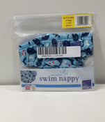 used Bambino Mio Swim Nappy, Small (up to 6 months), Whale Wharf