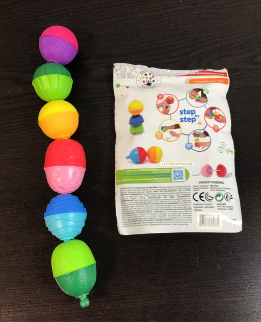 secondhand LaLaboom Toys 12 Piece Snap Bead Set