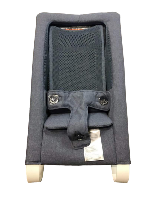 used Bombol Bamboo 3Dknit Bouncer, Denim Blue