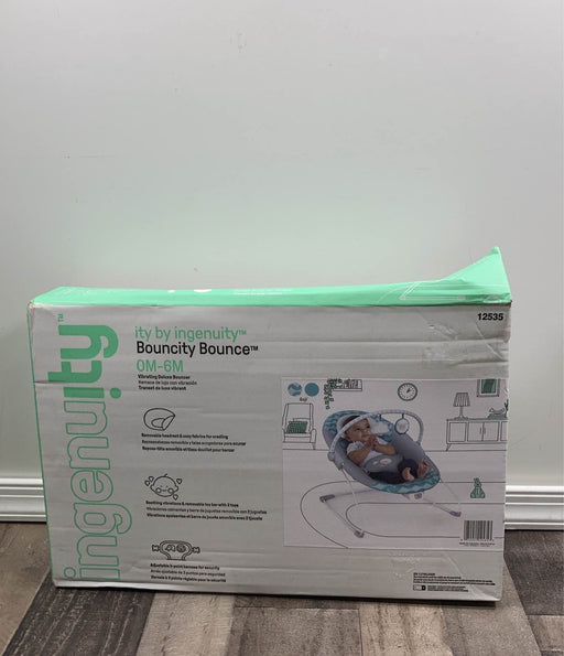 used Ingenuity Bouncity Bounce Vibrating Deluxe Baby Bouncer