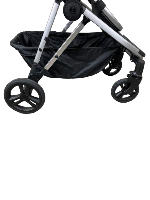 secondhand Mockingbird Single to Double Stroller, 2022, Silver with Penny Leather, Windowpane, Black