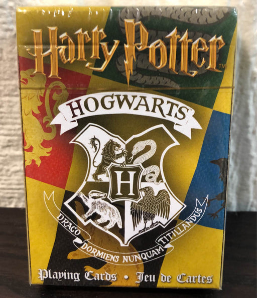 secondhand Warner Bros Harry Potter Hogwarts Playing Cards