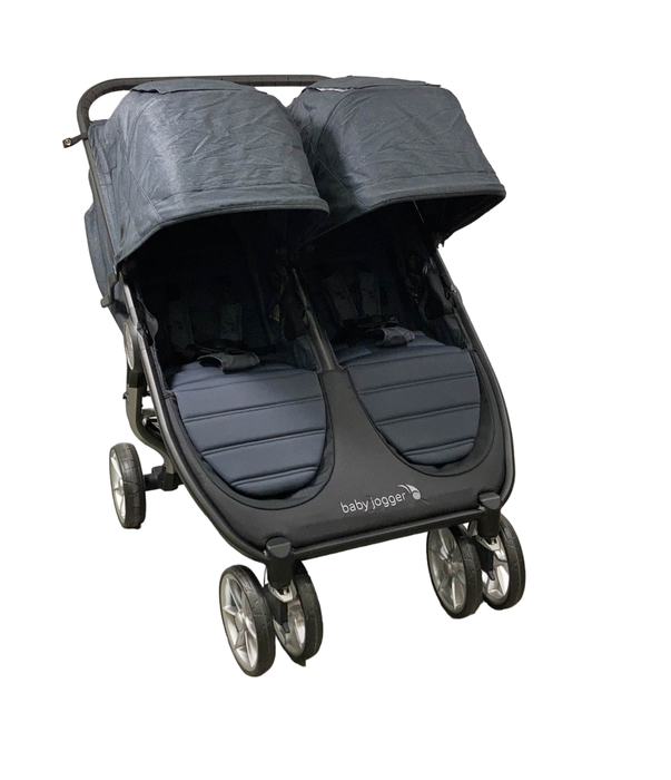 used Baby Jogger City Mini 2 Double Stroller, 2020, Carbon