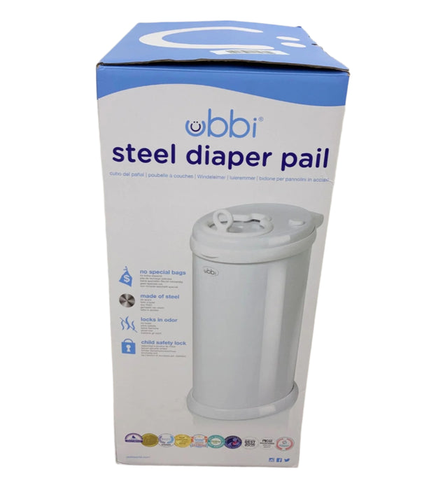 Shop Ubbi Diaper Pail, White at GoodBuy Gear